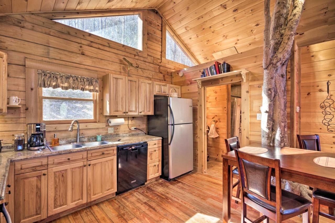Bryson City Cabin With Wraparound Deck And Hot Tub Luaran gambar